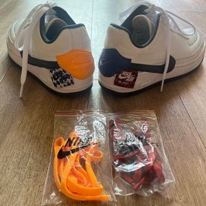 Nike women’s Air Force 1 Jester XX SE ‘white laser orange’